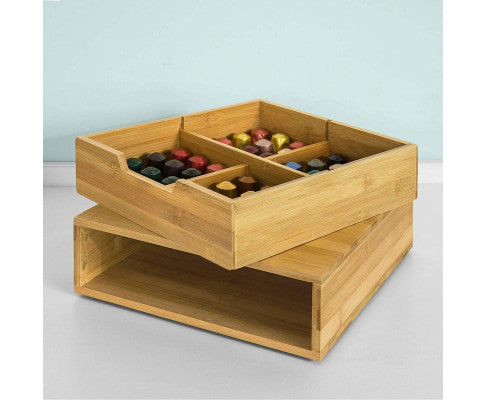 Coffee Machine Stand and Storage Box for Coffee Capsules