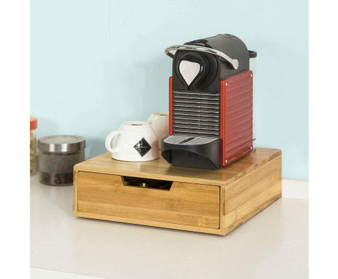 Coffee Machine Stand and Storage Box for Coffee Capsules