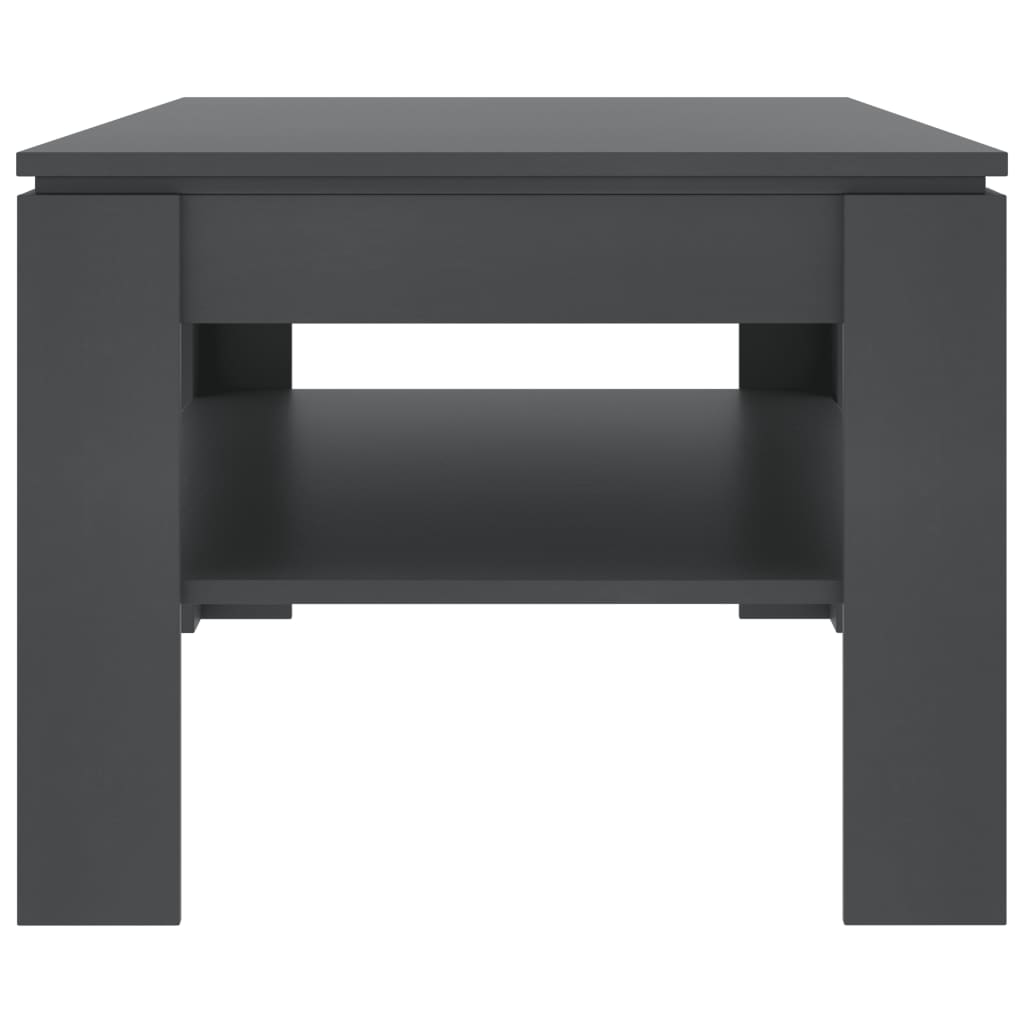 Coffee Table Grey 110x60x47 cm Chipboard