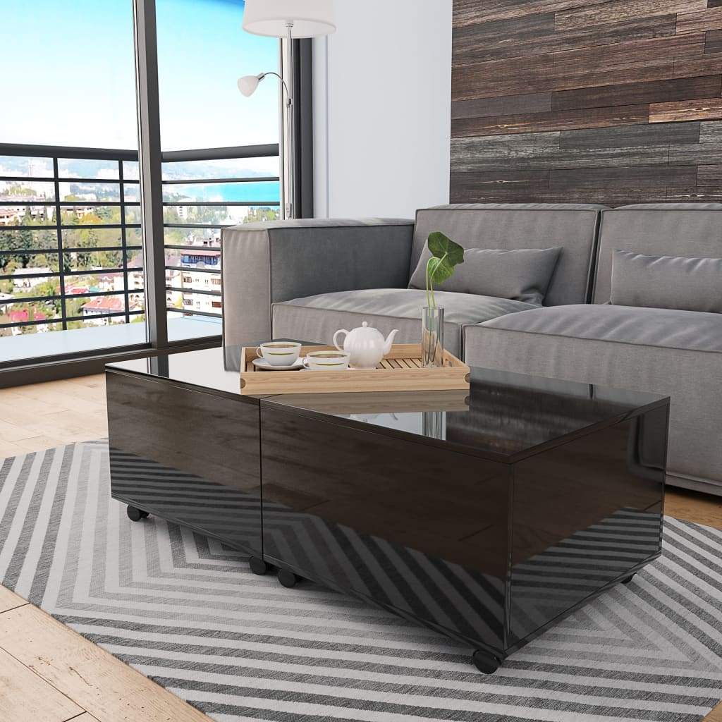 Coffee Table High Gloss Black - Simple deals