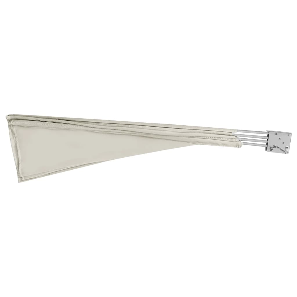 Collapsible Balcony Side Awning Cream - Simple deals