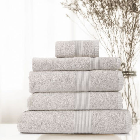 Comfort Cotton Bamboo Towel 5pc Set - Seaholly