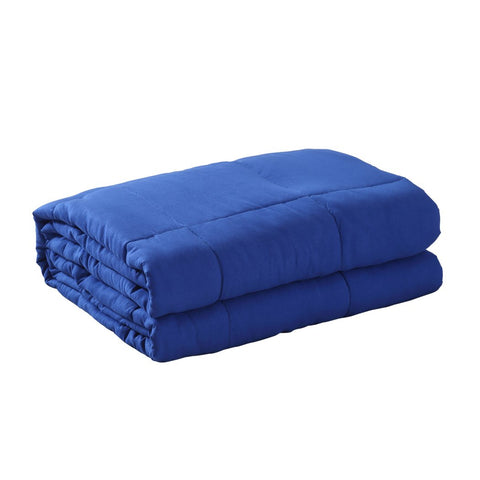 comfortable 7KG Weighted Blanket Double Navy