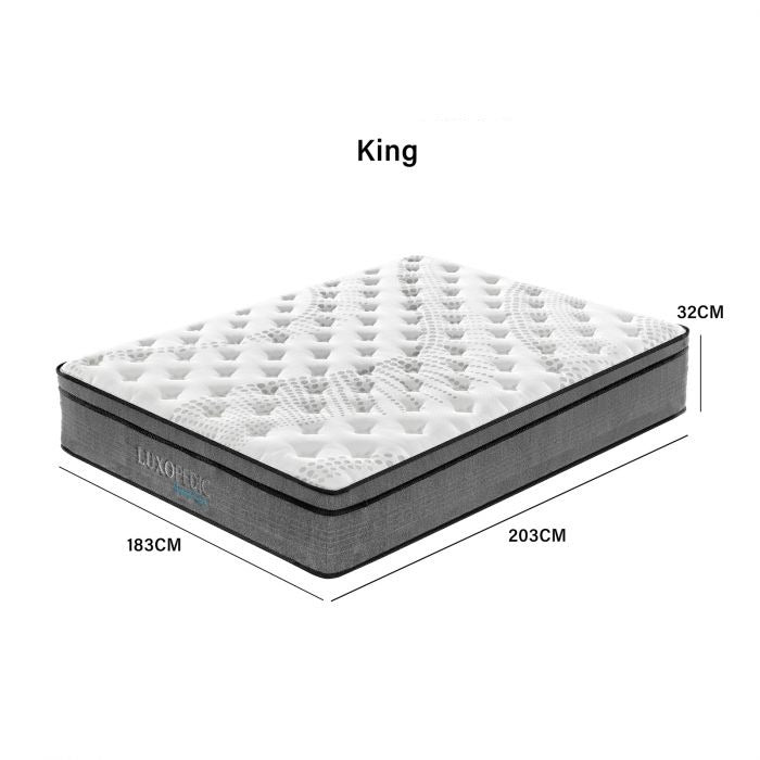 King Comfortable EuroTop 5 Zone Mattress