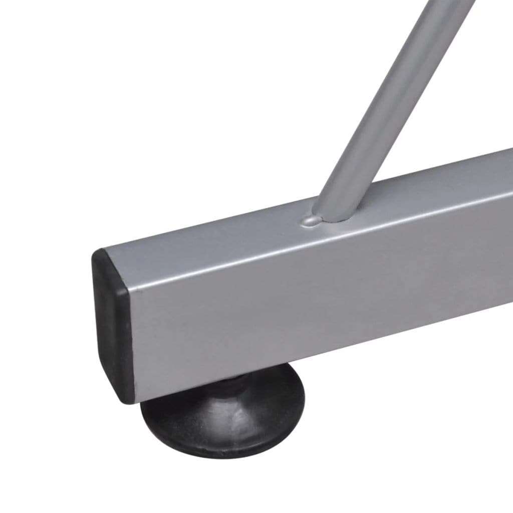 vidaxl35- Computer Desk Workstation With Pull Out Keyboard Tray Brown