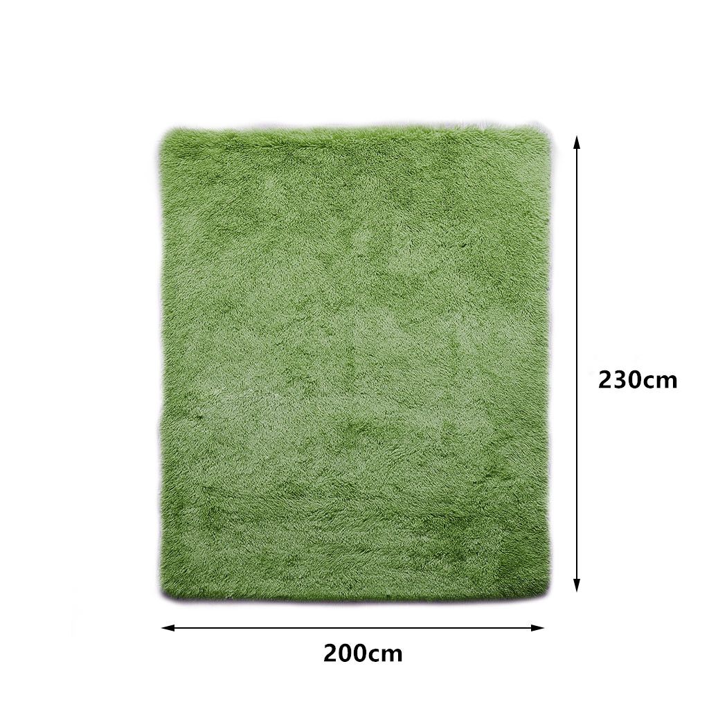 Confetti Rug Soft Shag Shaggy Floor Carpet Decor 200x230cm