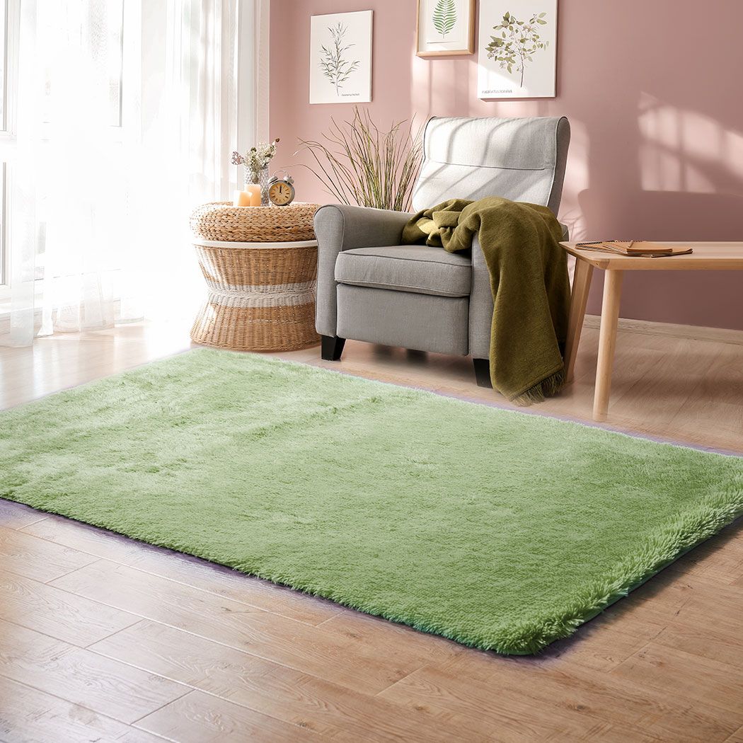 Confetti Rug Soft Shag Shaggy Floor Carpet Decor 200x230cm