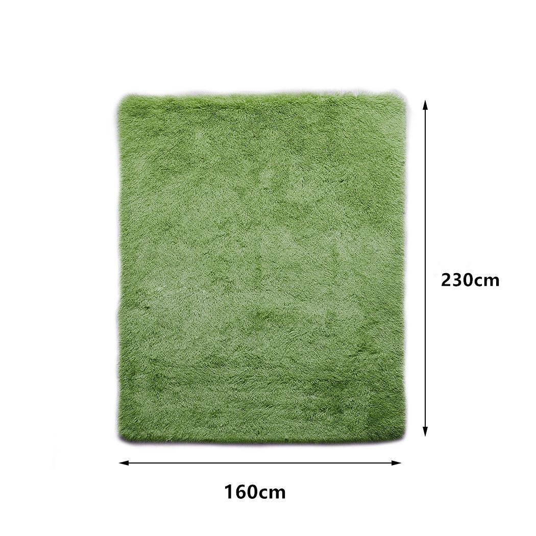 Confetti Rug Soft Shag Shaggy Floor Carpet Decor