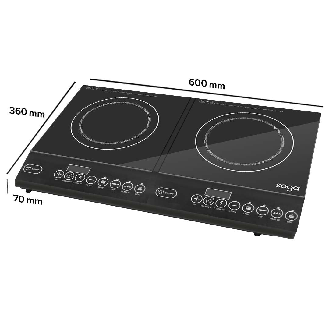 induction cooktops Cooktop Portable Induction LED Electric Double Duo Hot Plate Burners Cooktop Stove