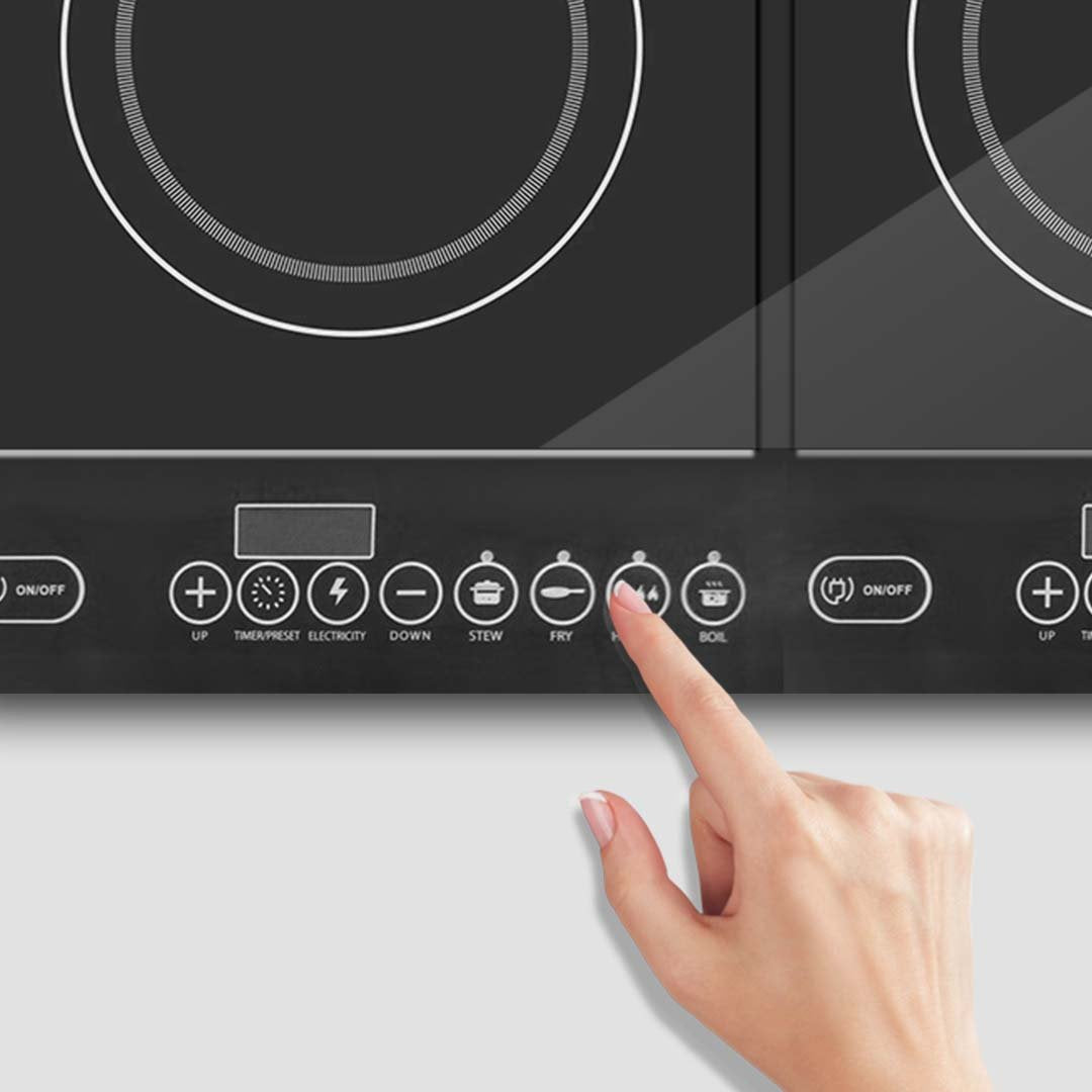 induction cooktops Cooktop Portable Induction LED Electric Double Duo Hot Plate Burners Cooktop Stove