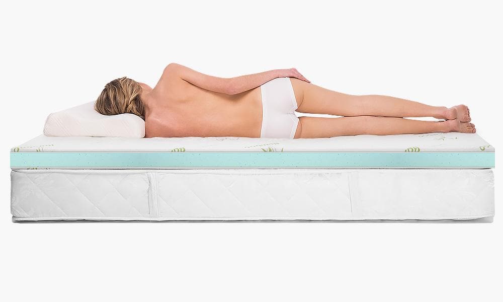 Cool GEL Memory Foam Mattress Topper - King