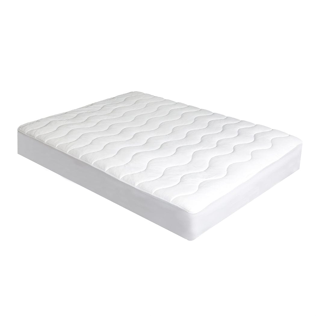 Cool Mattress Topper Protector Summer Bed Pillowtop Pad Queen/King Cover