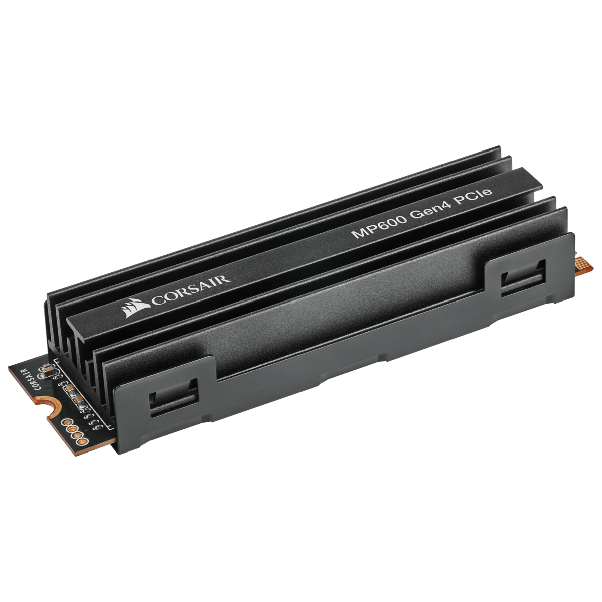 Corsair Force MP600 500GB NVMe PCIex4 Gen4 SSD  MTBF with Heatsink AES 256-bit Encryption