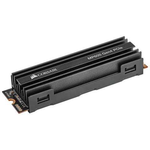 Corsair Force MP600 500GB NVMe PCIex4 Gen4 SSD  MTBF with Heatsink AES 256-bit Encryption