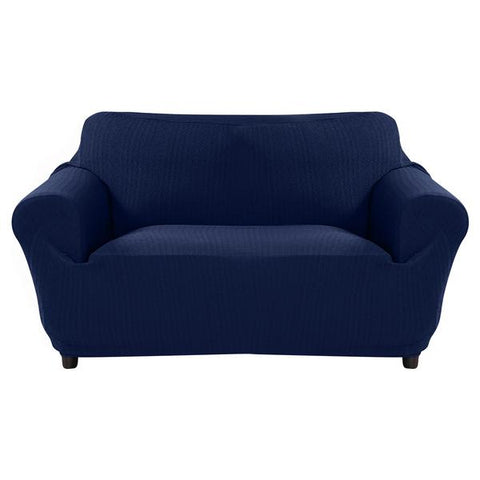 living room Couch Covers 3-Seater Navy