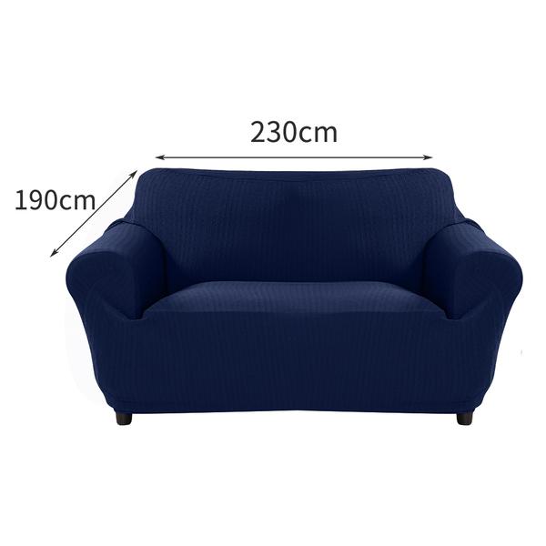 living room Couch Covers 3-Seater Navy