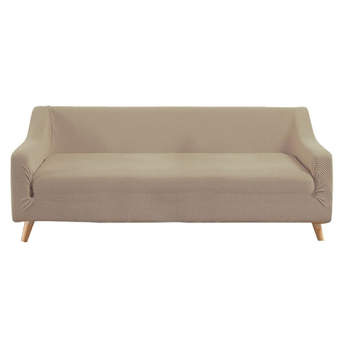 Couch Stretch Sofa Lounge Cover 4 Seater Sand