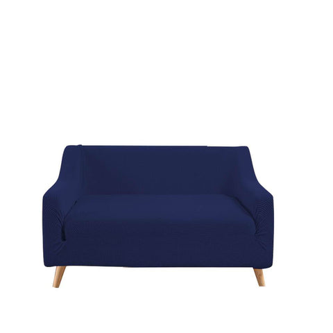 living room Couch Stretch Sofa Lounge Cover Protector Slipcover 2 Seater Navy