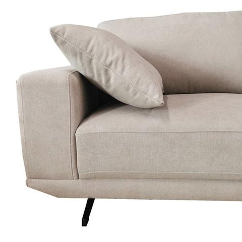 Couch with Chaise Fabric sofa Lounge set living room three seater