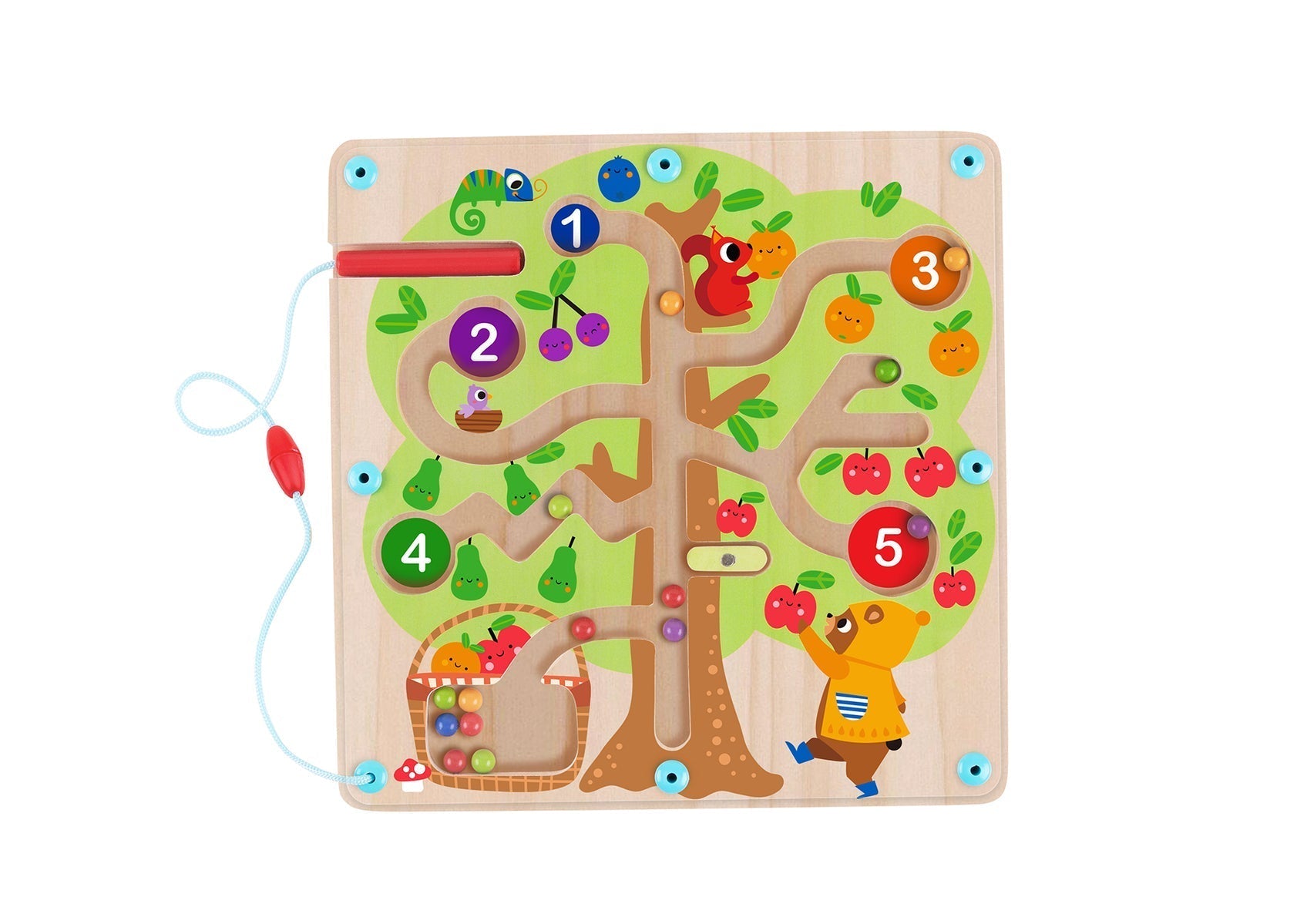 Counting Fruit Ball Maze Tree