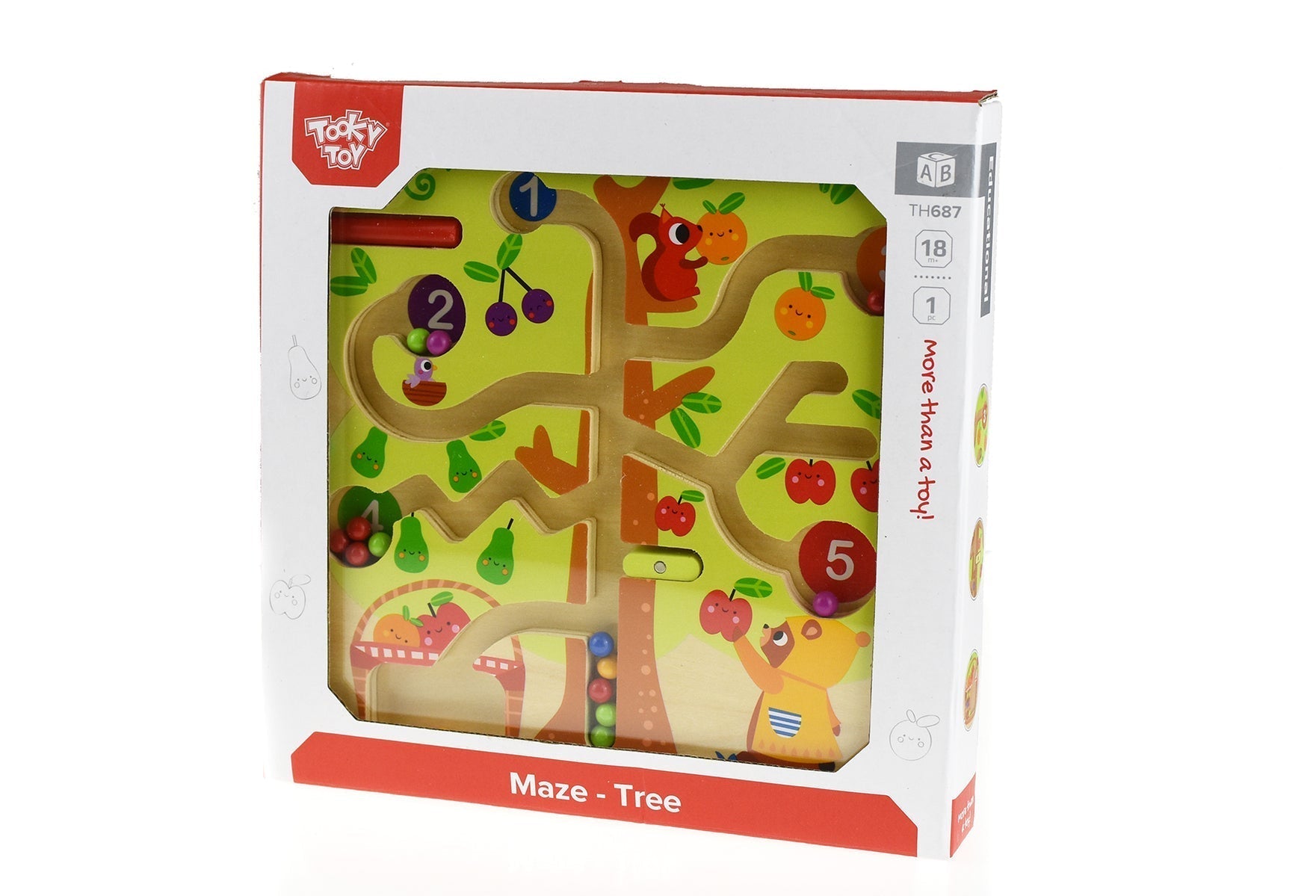 Counting Fruit Ball Maze Tree
