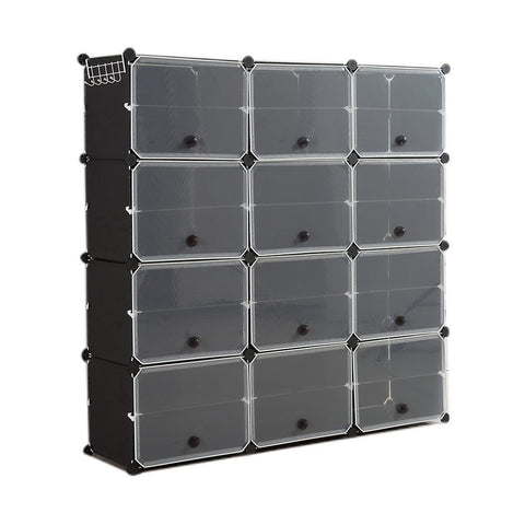 Cube Cabinet Shoe 8 Tier 3 Column