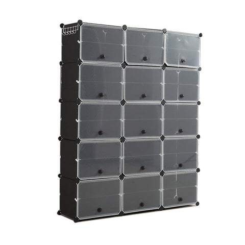 Cube Cabinet Shoe Storage 10 Tier 3 Column