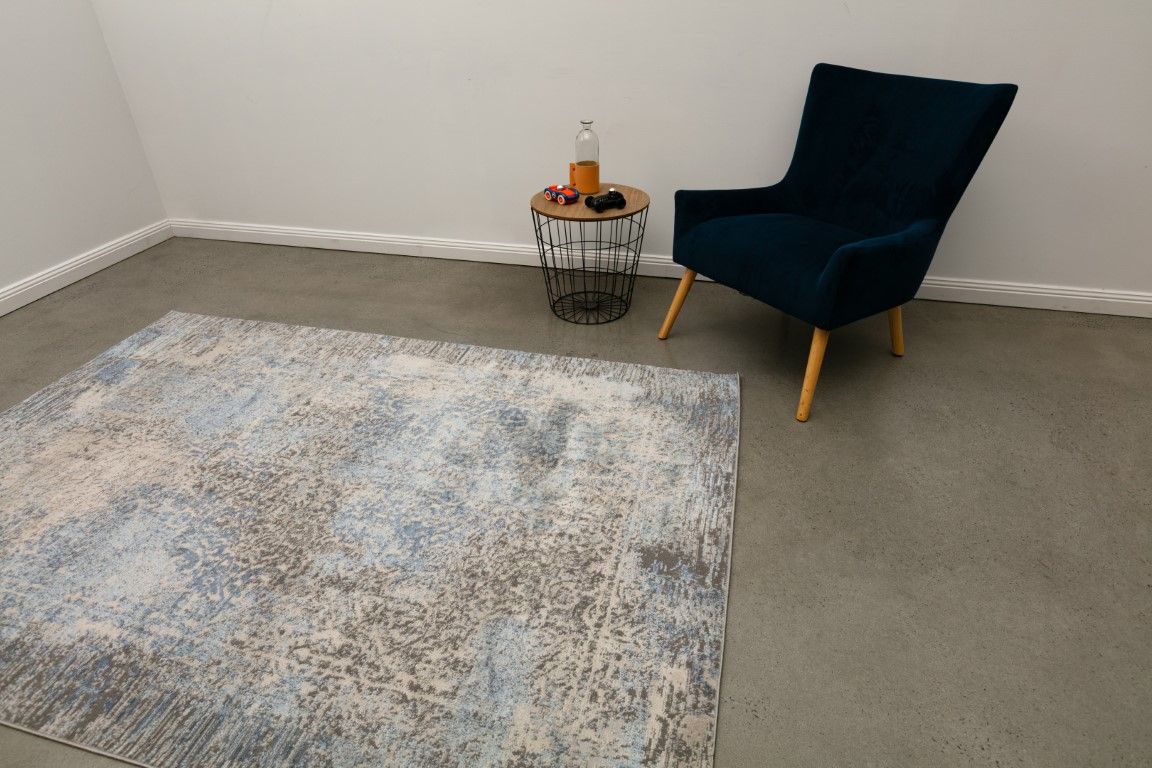 idropship table 10 Culture modern style blue 200x290 rug