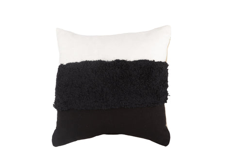 Cushions Set of 2 BLK / WHT