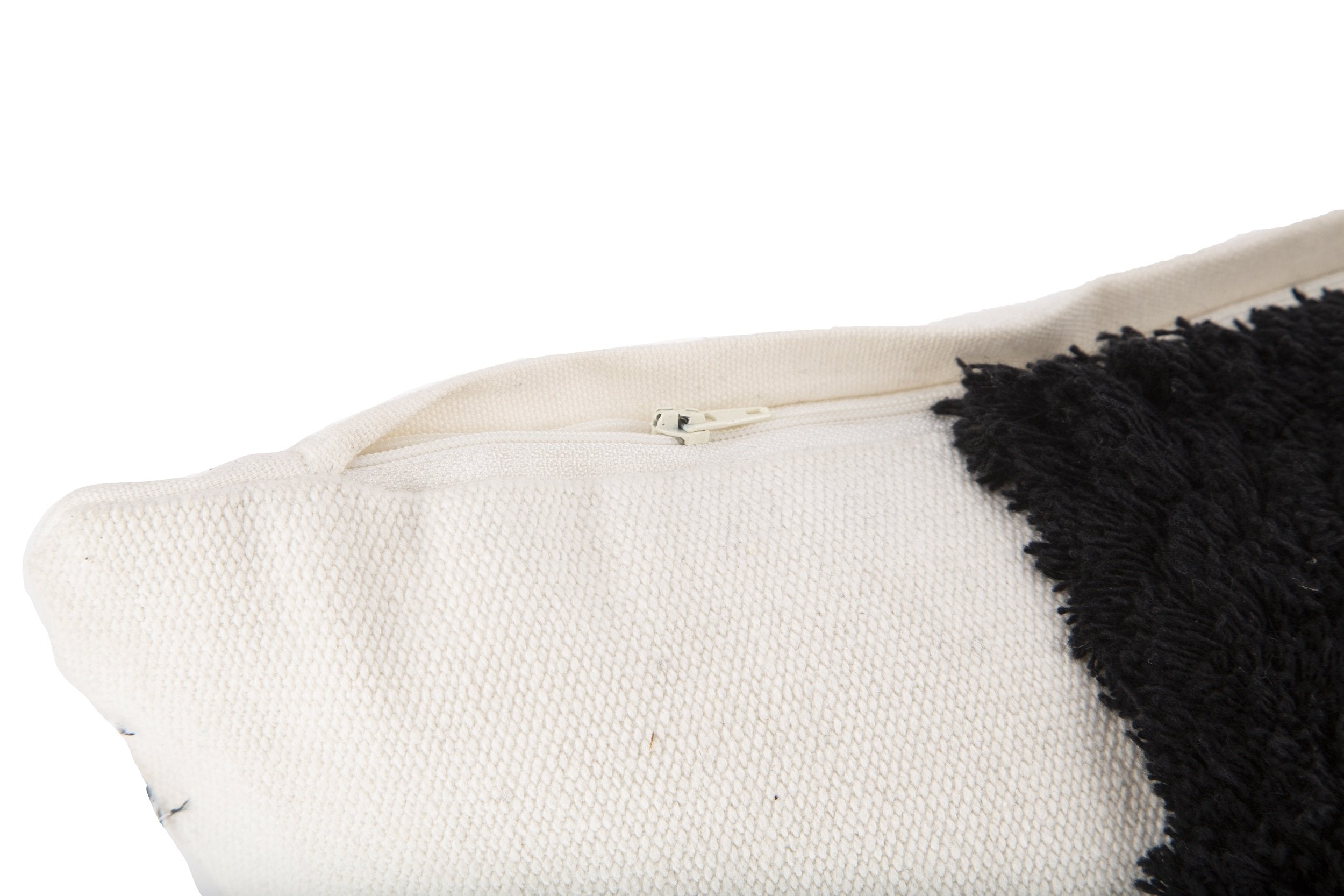Cushions Set of 2 BLK / WHT