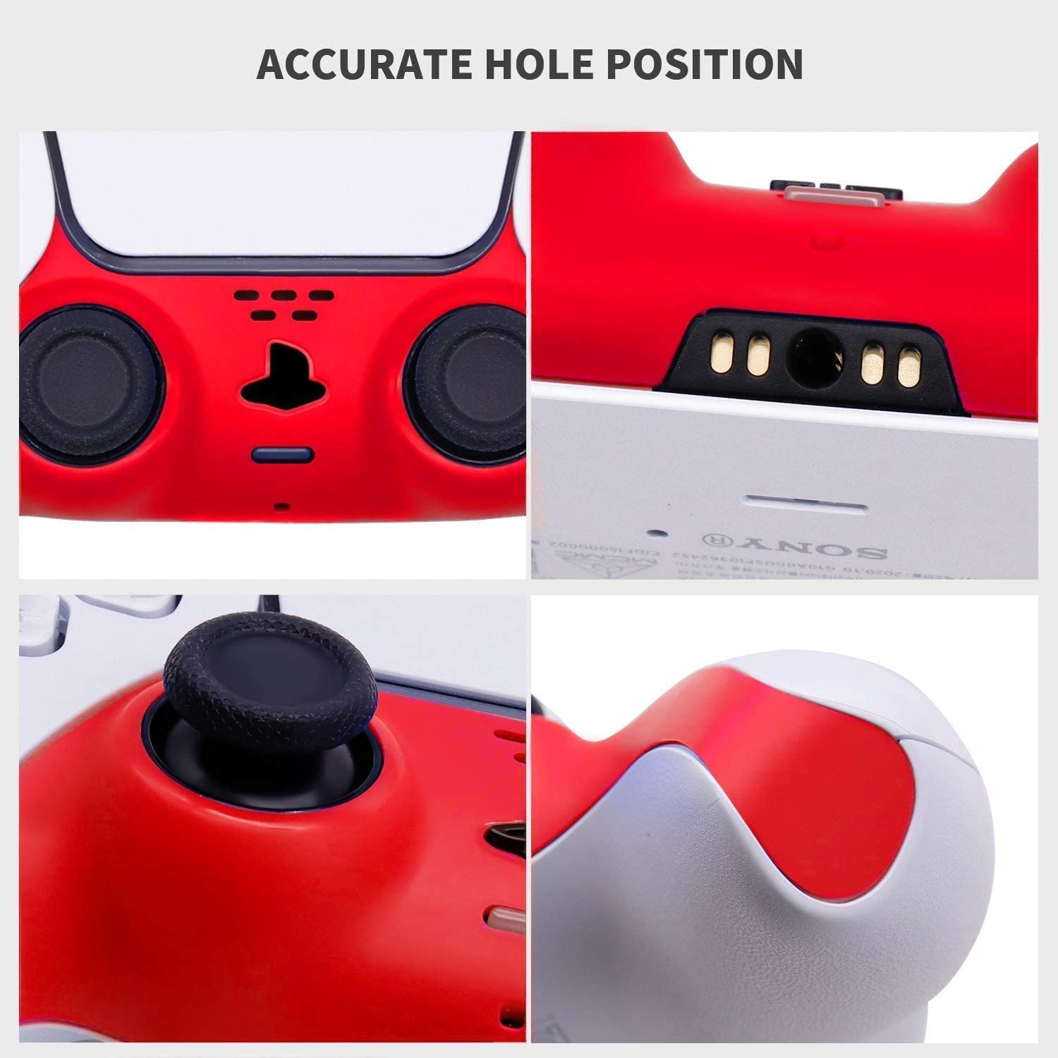 Decorative Red Strip For Ps5 Dualsense Controller