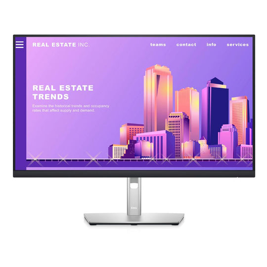 27"~31" Monitor Dell P2722H 27" Full HD IPS Monitor USB3.2 Hub, Height, Pivo