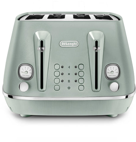 DELONGHI DISTINTA PERLA 4 SLICE TOASTER (MINT)