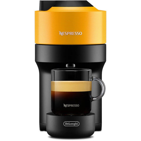 DeLonghi Vertuo Pop Bundle Nespresso Machine (Mango Yellow)