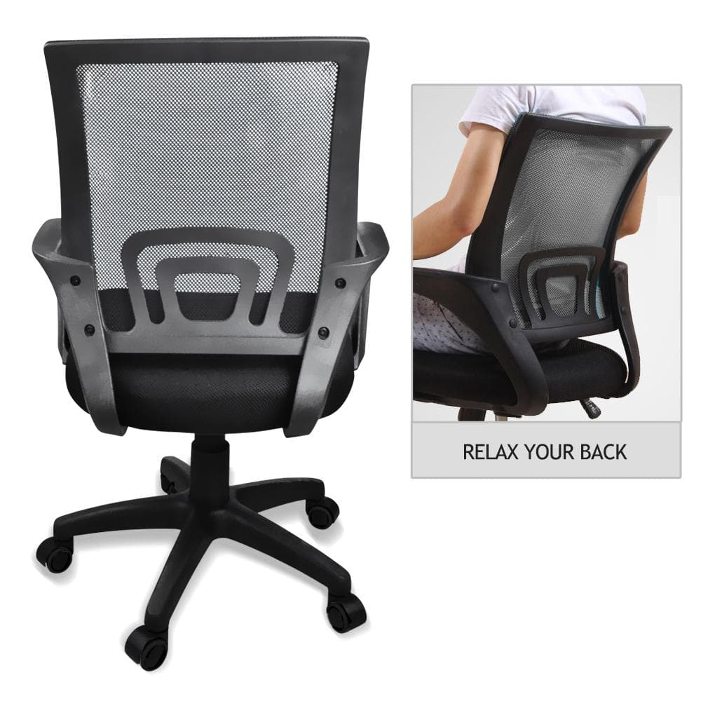 office & study Design Ergonomic Mesh Computer Office Desk Mid-back Task Chair