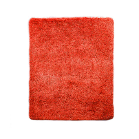 Designer Soft Shag Shaggy Floor Confetti Rug Carpet Home Decor 120x160cm Red