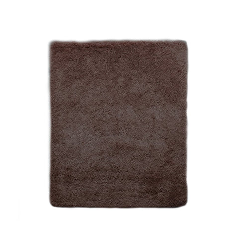 Designer Soft Shag Shaggy Floor Confetti Rug Carpet Home Decor 160x230cm Coffee