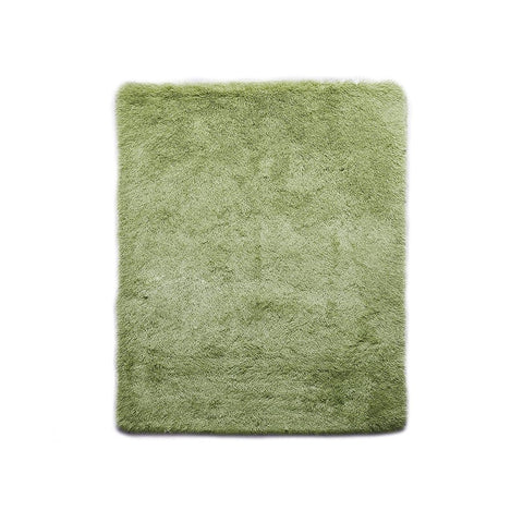 Designer Soft Shag Shaggy Floor Confetti Rug Carpet Home Decor 80x120cm Green