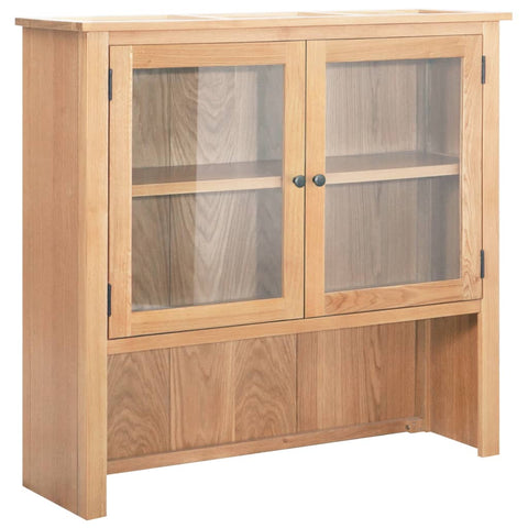 Desk Hutch Solid Oak Wood