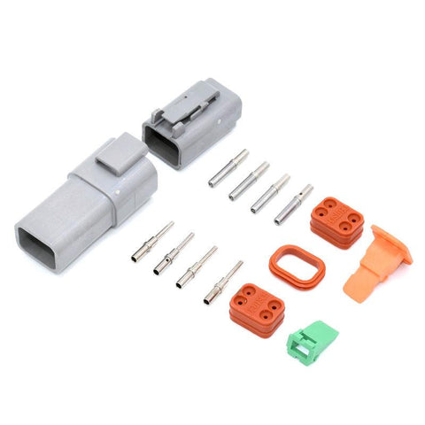 Other Tools Deutsch DT 4-Way 4 Pin Electrical Connector Plug Kit #DT4 Trailer Waterproof AU