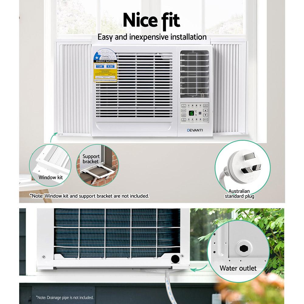 early sale simpledeal Devanti 1.6kW Window Air Conditioner