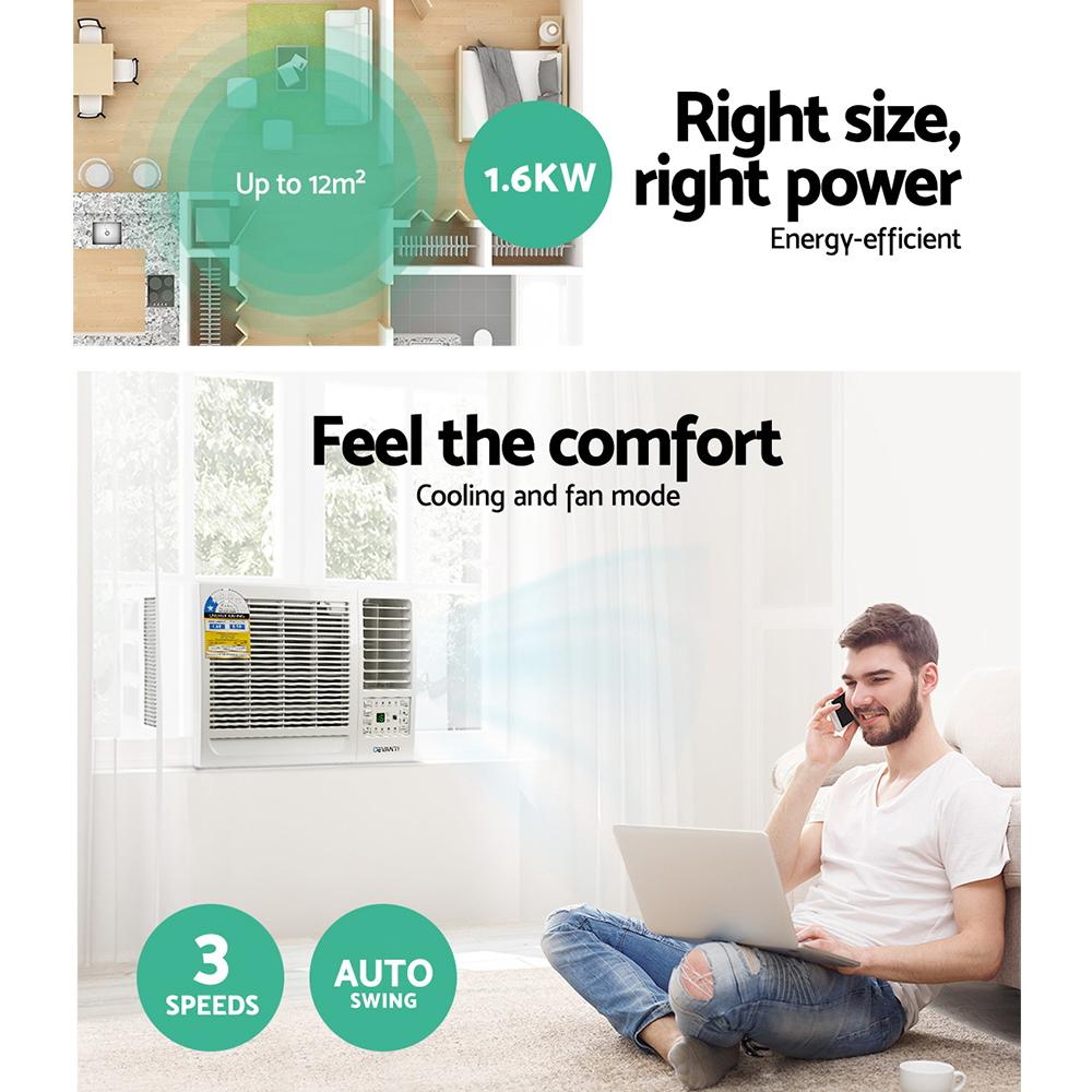early sale simpledeal Devanti 1.6kW Window Air Conditioner