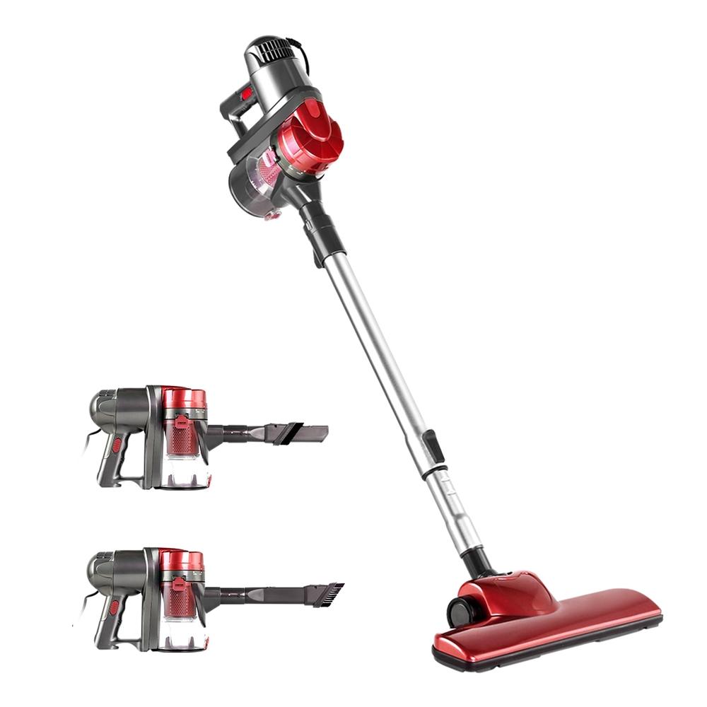 Vacuum Cleaners Devanti Corded Handheld Bagless Vacuum Cleaner - Red and Silver