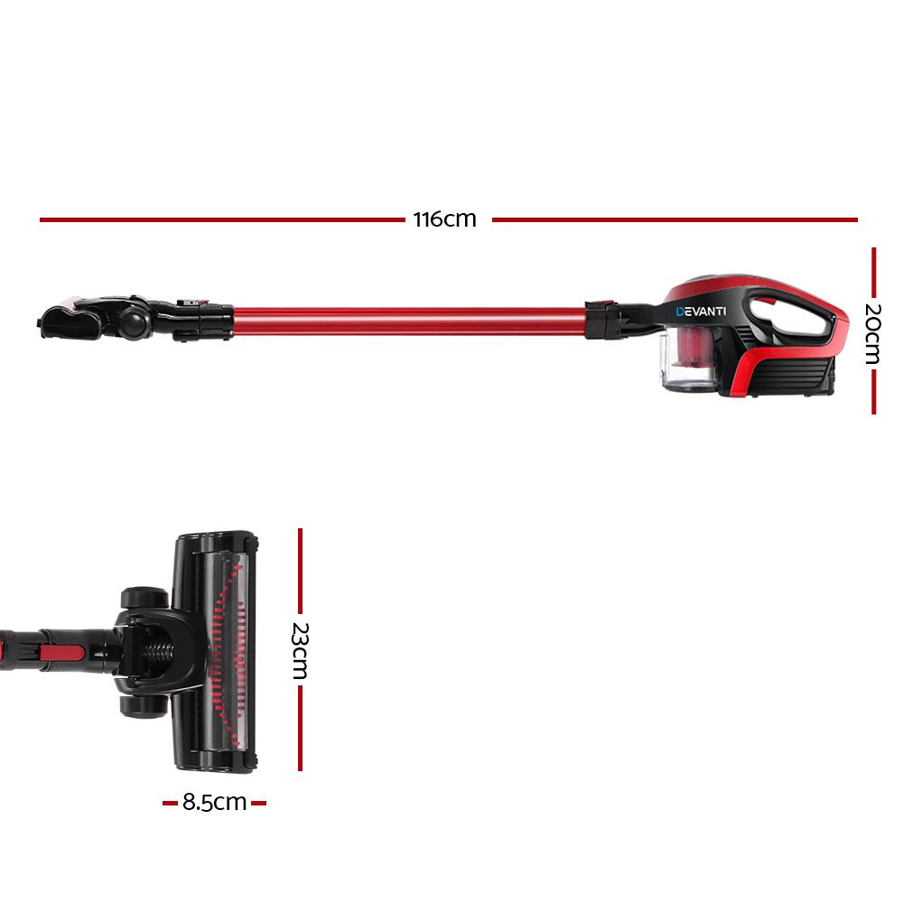 early sale simpledeal Devanti Handheld Vacuum Cleaner Cordless Stick Car Vacuum Cleaners HEPA Filters