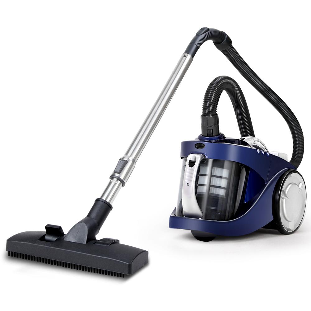 Vacuum Cleaners Devanti Vacuum Cleaner Bagless Cyclone Cyclonic Vac Home Office Car 2200W Blue