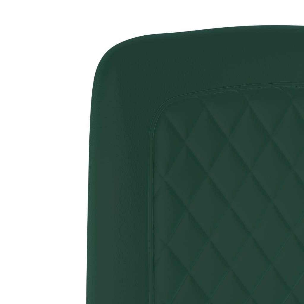 Dining Chairs 2 pcs Green Velvet