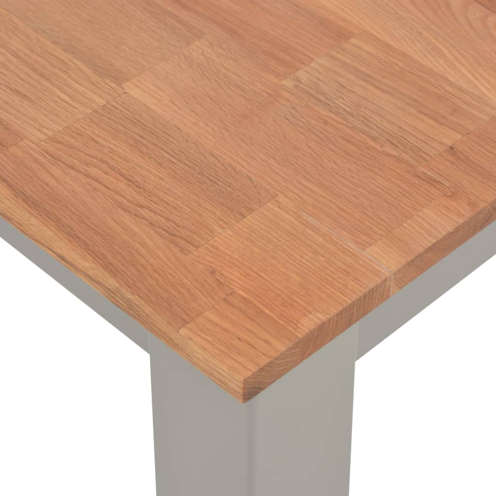Dining Table 180x90x74 cm Solid Oak Wood