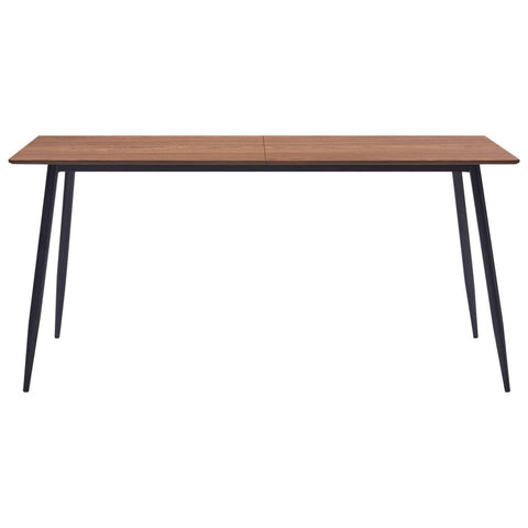 Dining Table Durable Brown MDF