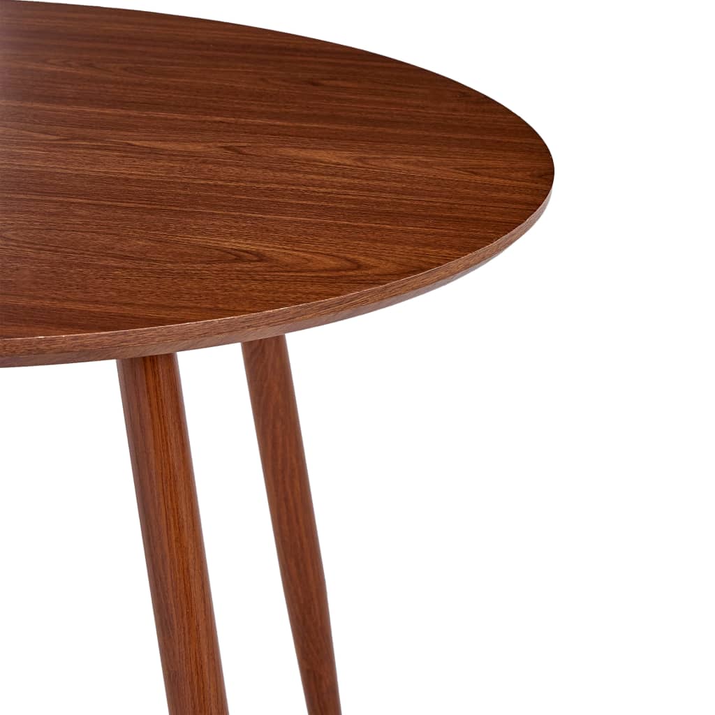 Dining Table Brown 90x73.5 cm MDF