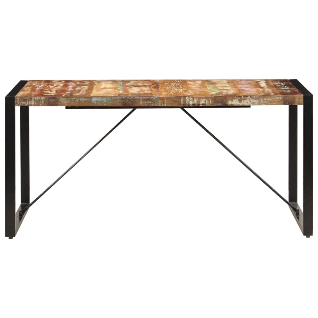 Dining Table Durable Solid Reclaimed Wood
